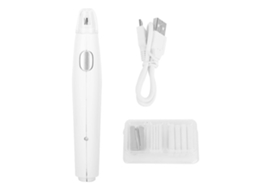 Borrador Elétrico Usb Recarregável Com 16 Recambios Mano (branco)