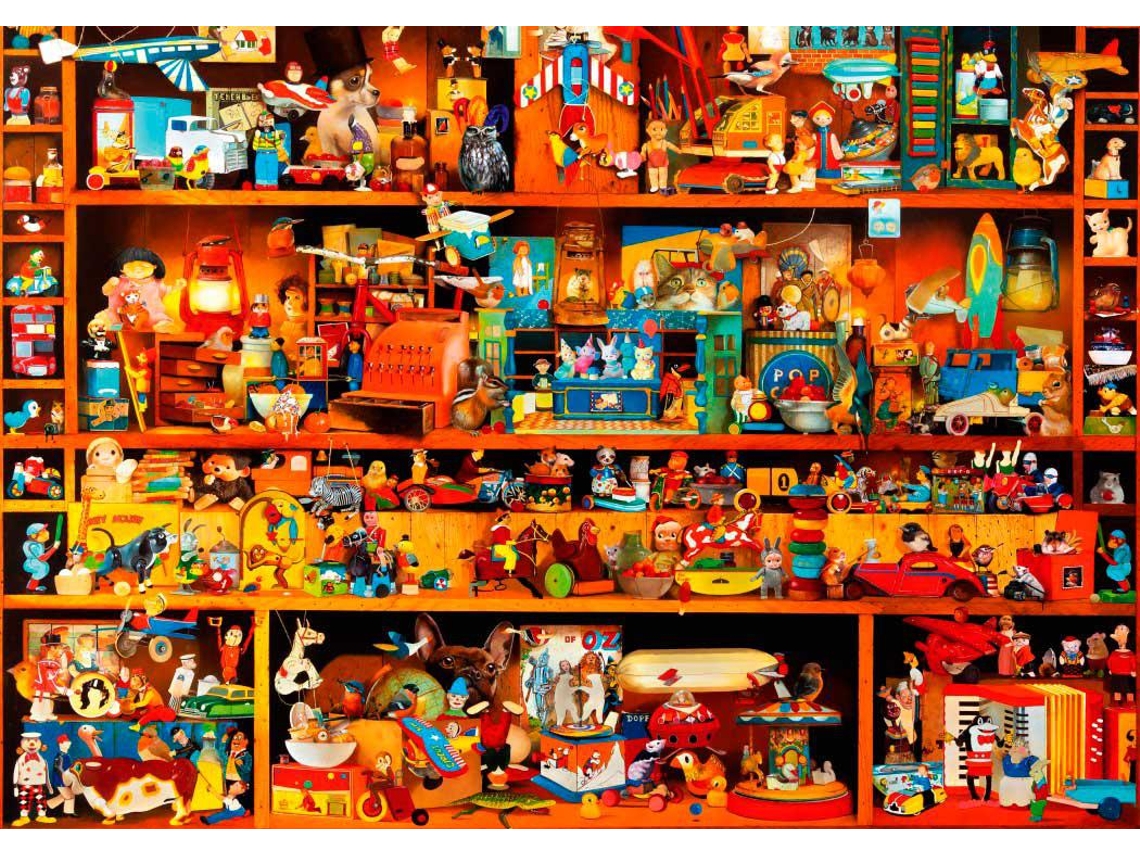 Puzzle Bluebird Brinquedos com História 1000 Peças