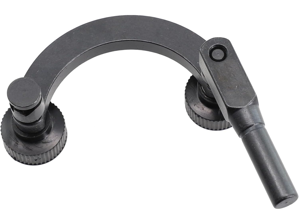 Haste De Extensão Para Suporte Relógio Comparador, 8mm, Adaptador De Manômetro Combinado Semicircular Com Conexão