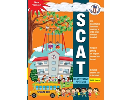 Livro SCAT Quantitative AptitudeGrades 4 and up SCAT Practice Series de Mrs Gowri Vemuri (Inglês)