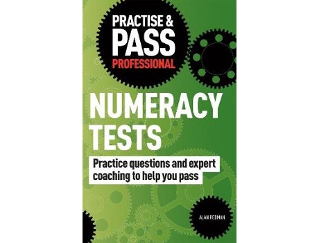 Livro practise & pass professional: numeracy tests de alan redman (inglês)