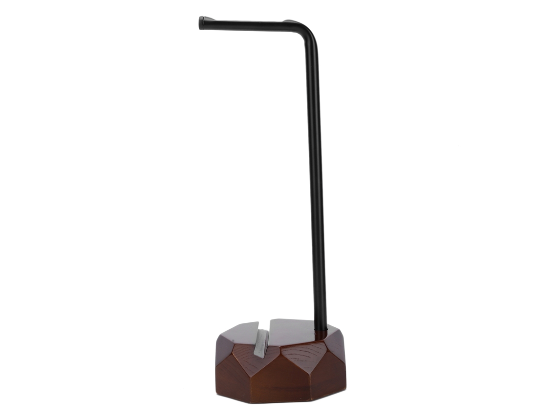 Suporte De Fone De Ouvido De Madeira, Suporte De Fone De Ouvido, Suporte De Fone De Ouvido, Equipamento De Mesa De Computador, Nogueira Brilvibera