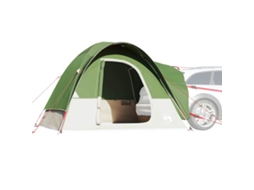 Vidaxl Tenda De Carro Para 4 Pessoas Impermeável Verde