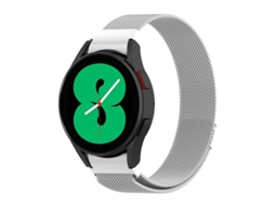 Bracelete Milanês Prata para Samsung Galaxy Watch 5 Pro XIAOMOYU (45mm)
