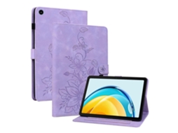 Capa de couro com relevo Lily Webake para tablet