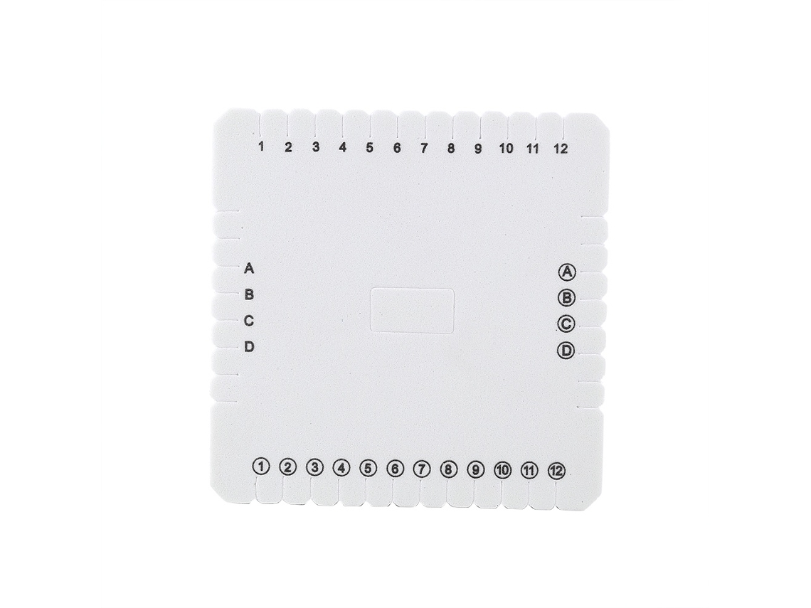 Lurelia Disco Quadrado De Tecido Branco 105 Mm