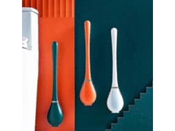 Escova Sanitária de Silicone com Suporte, de Limpeza de Parede AQUAFORGE
