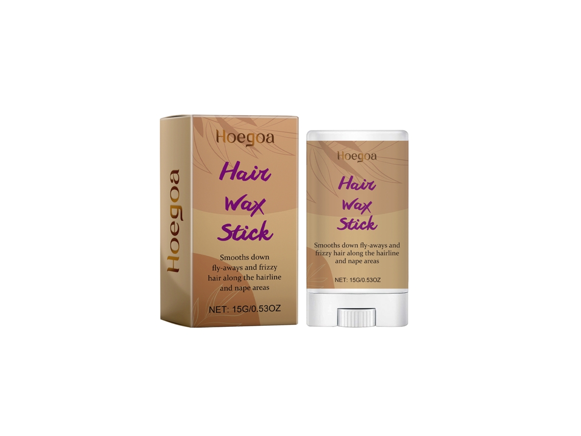 Stick de Cera Hoegoa para Cabelo com Controle de Frizz e Fixação Natural LAXISCREED
