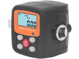 Medidor de torque digital, adaptador portátil para chave inglesa, 4 A