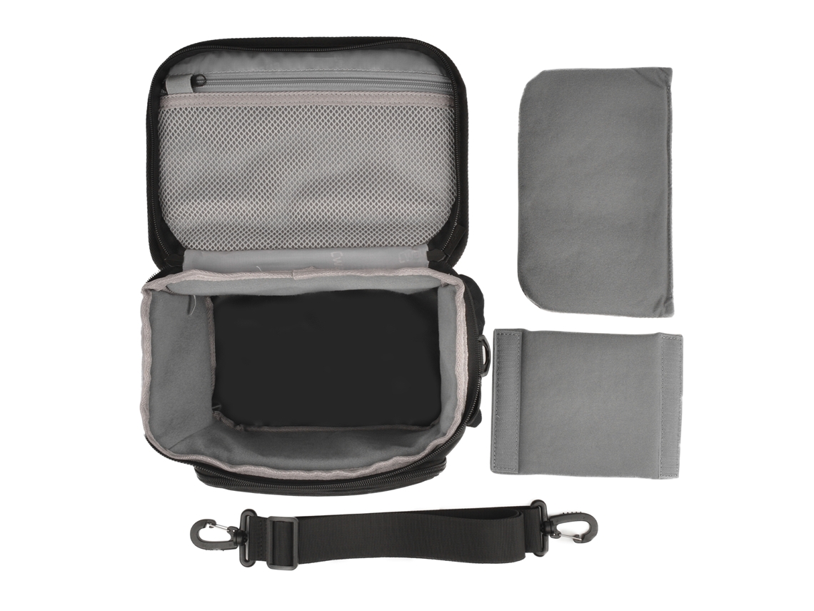 Bolsa Para Cámara Resistente Al Agua Y A Impactos Con Compartimentos Removibles, Ideal Para Cámaras Mirrorless, Dslr Y Canon, Con Correa Ajustable