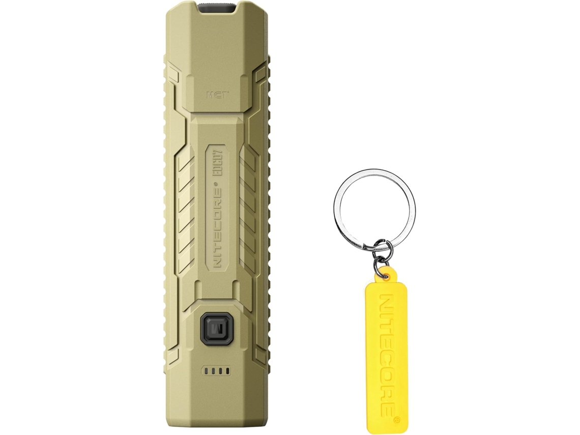 Etiqueta Para Lanterna Nitecore Edc07 Edc Com Três Temperaturas De Cor (marrom Claro)