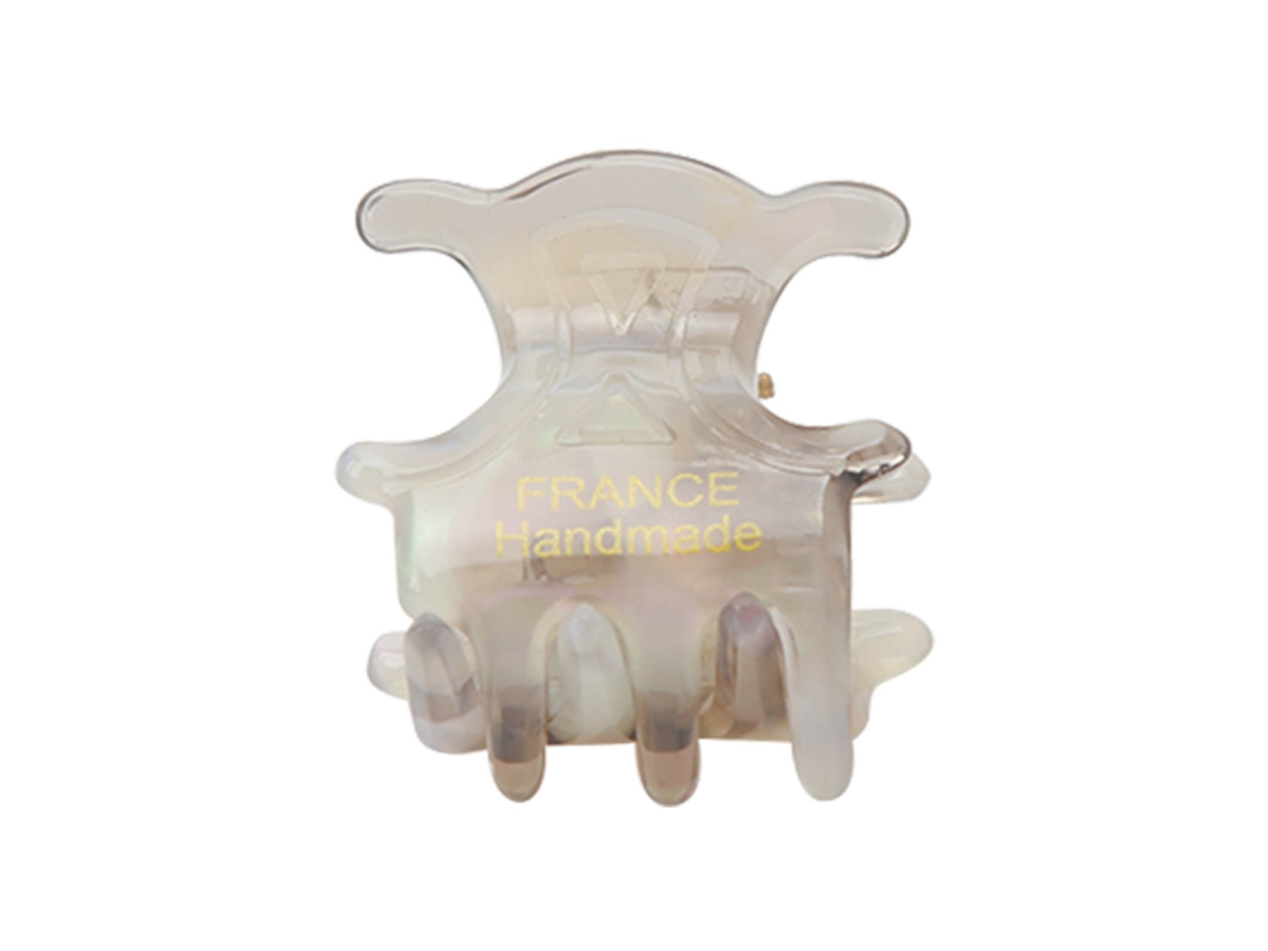2026 pinza Pequeña para Cabello Ligero de Tamaño Mini Con Agarre Fuerte Brillo Claw Clip para Mujer Negro