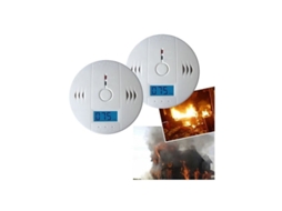 Lurelia Detector De Monóxido De Carbono, Com Visor Lcd, Alarme Sonoro, Para Casa