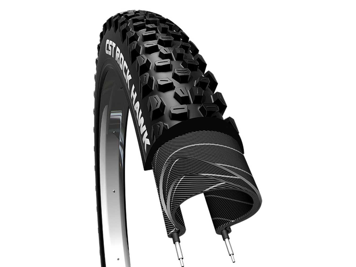Pneu Mtb Rock Hawk C-1844 Dual Eps Tubeless 27.5´´ X 2.25 Preto 27.5´´ X 2.25Cst