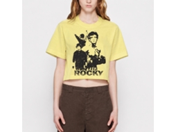 Rockinstone Rocky Movie 3 Stallions Heather Yellow Adult T-shirt Size:xxxl