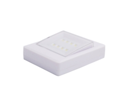 Luz de emergência de parede com interruptor, 8 SMD, luz noturna de cama, closet | S/MARCA
