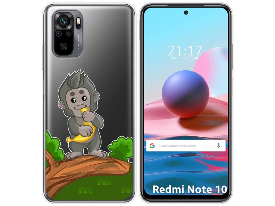 Capa Xiaomi Redmi Note 10 / 10S TUMUNDOSMARTPHONE Desenhos Transparente Multicor