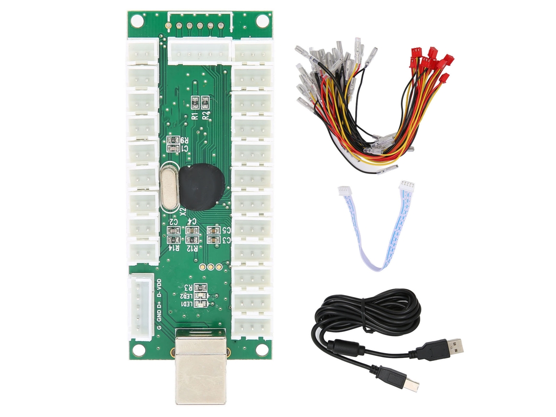 Aetheria codificador de Jogo Arcade Zero Atraso com Cabo Usb Durável para Console Pc Qm070921