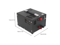Laxiscreed Compressor De Ar Portátil De Alta Pressão, Sem Óleo, Compatível Com Dc 12v
