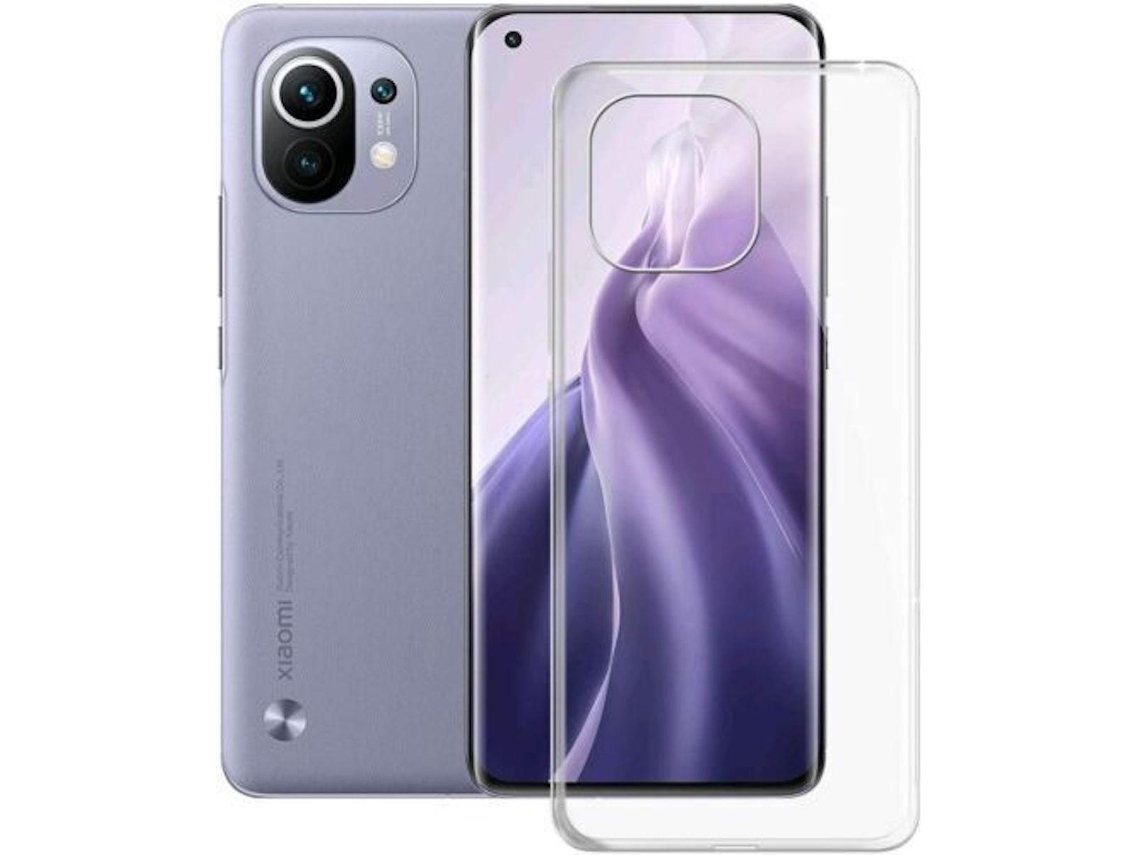 Lurelia Kit Proteção Para Xiaomi Mi 11 5g, Capa Tpu Transparente E Vidro De Ecrã