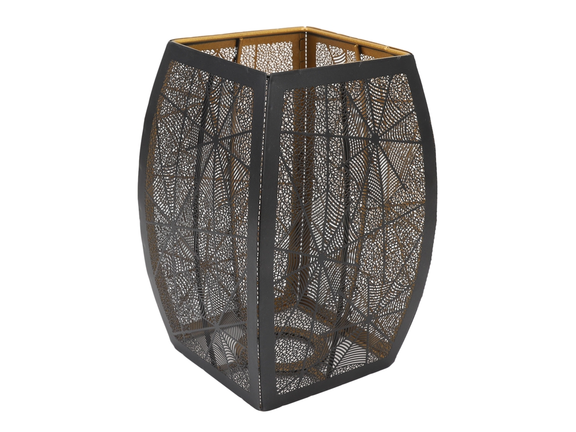 Abajur de metal teia de aranha E26 E27 decorativo oco para lâmpada de mesa parede teto