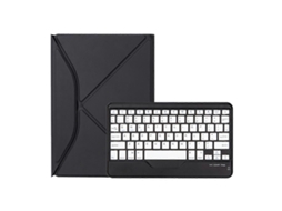 Capa Z10b para iPad 10ª geração (10,9 polegadas, 2022/2025) com suporte para lápis e teclado Bluetooth. Capa de couro WeBake para iPad (2022/2025).