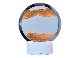 Lâmpada De Mesa De Areia Pintada (7 Cores, Efeito 3d)