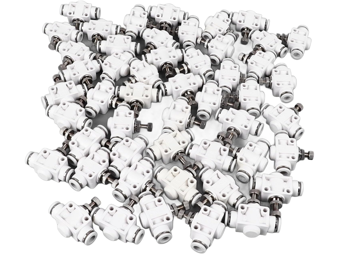 50 Peças Plásticas E Conjunto De Válvula