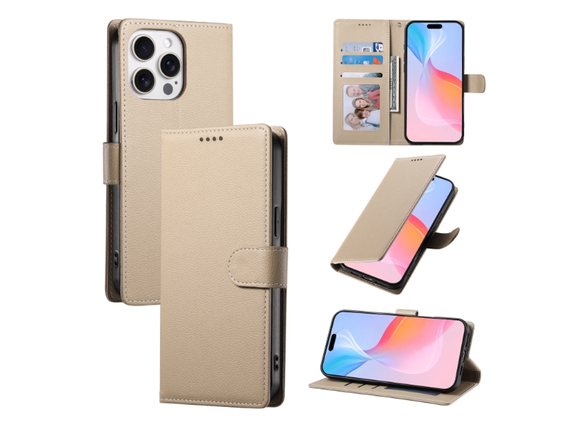 Capa Protetora De Couro (para Iphone 17 Pro)