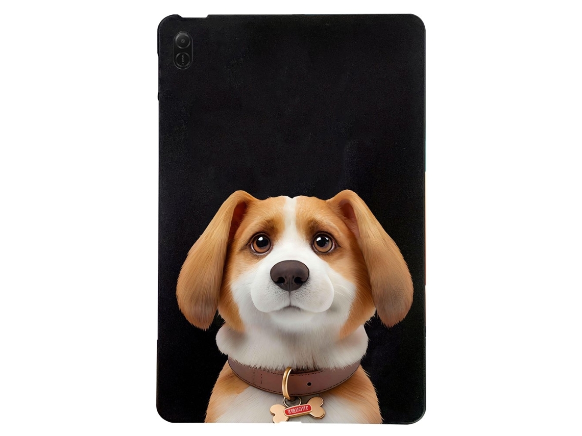 Capa Protetora Fina E Flexível Para Tablet Honor Pad X8a Com Estampa De Harrier Beagle Tuotuo