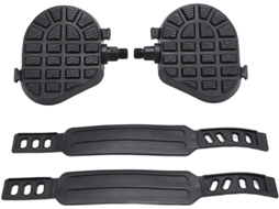 Pedais Para Bicicleta Ergométrica, Rosca De 1/2" E 9/16", Com Tiras