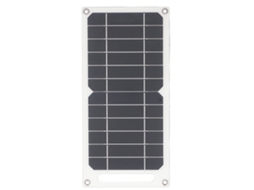 CARREGADOR SOLAR HKJ 6W Mini Portátil com USB para Smartphone, Ventilador, Lâmpada