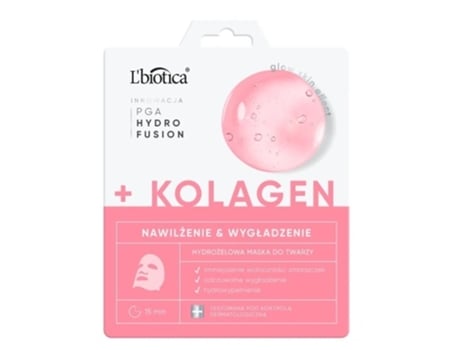 Máscara Hidrogel De Colágeno Lbiotica Phf Com Açao Hidratante E Suavizante