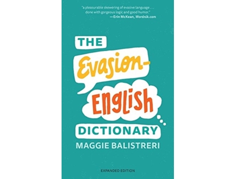 Livro The Evasion-English Dictionary: Expanded Edition Maggie Balistreri (Inglês)