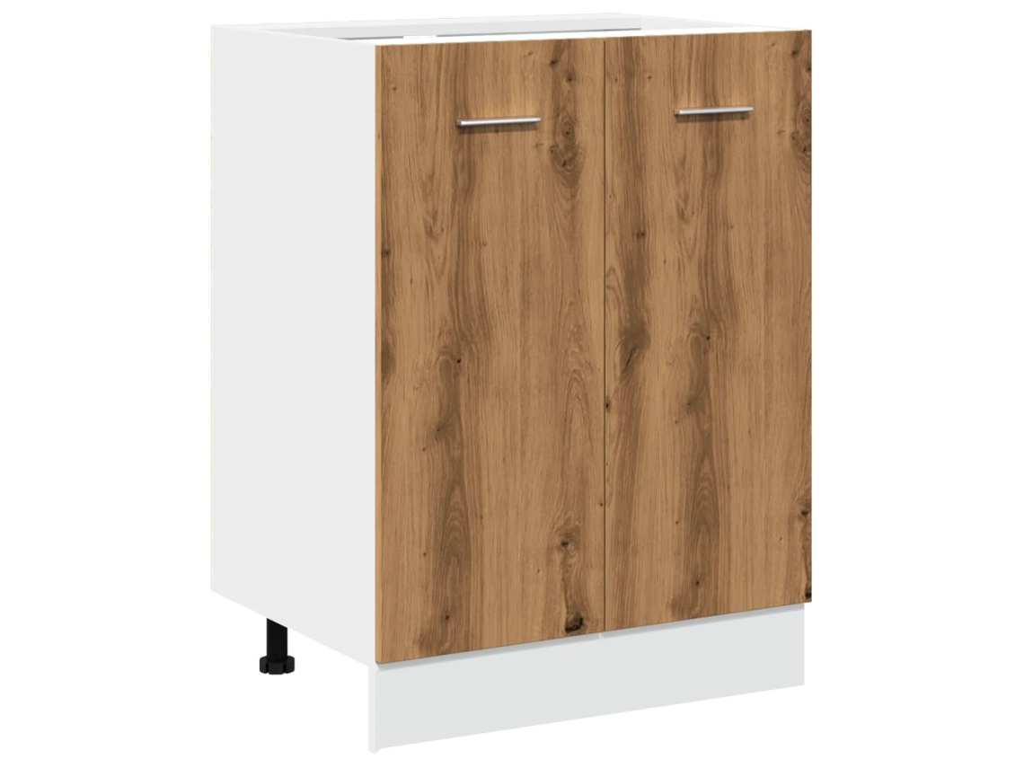 Bottom Cabinet, Bottom Cabinets Vidaxl Marrom Madeira Processada (n/a)