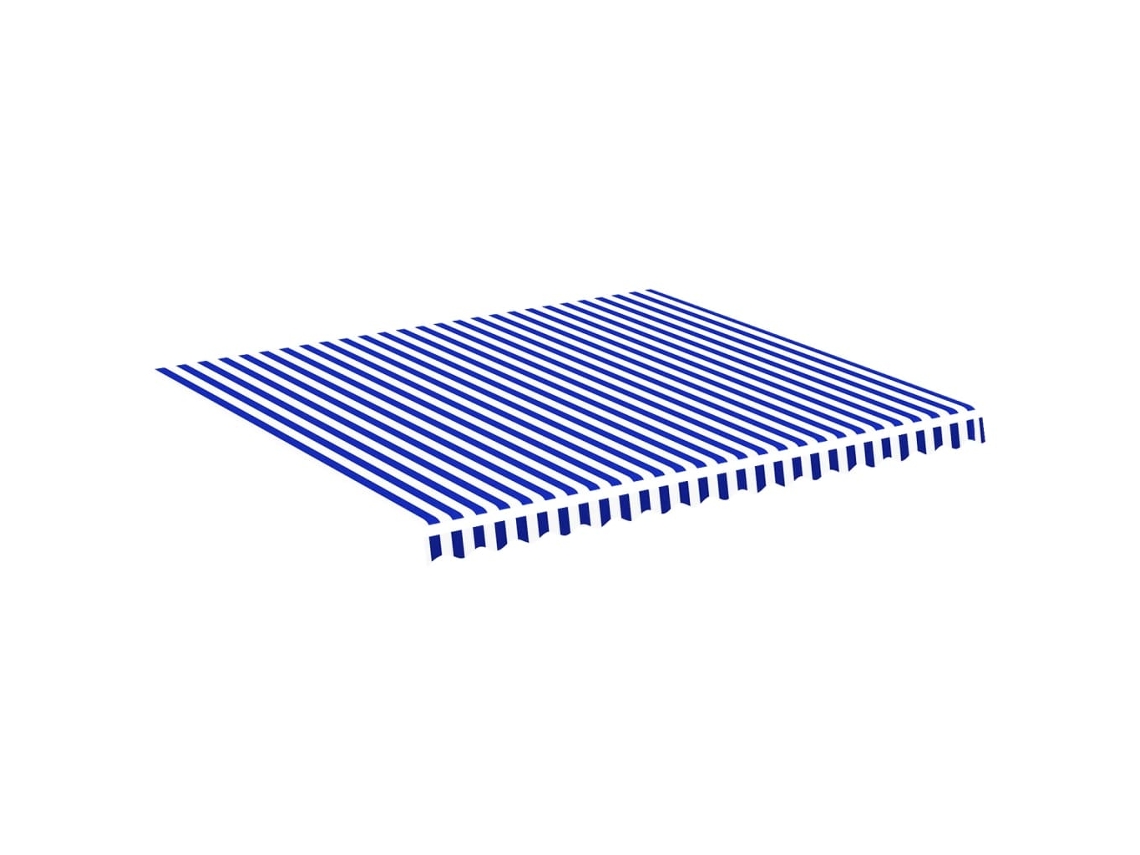 Replacement Awning Fabric, Replacement Awning Fabrics Vidaxl Azul Poliéster (380 X 345 Cm)