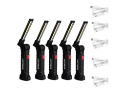 Luzes de Trabalho de Construção 5 Pack com Magnete | S/MARCA