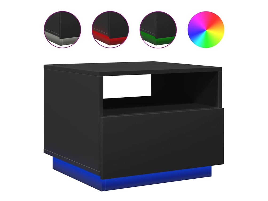 Coffee Table, Coffee Tables Vidaxl Preto Madeira Processada (n/a)