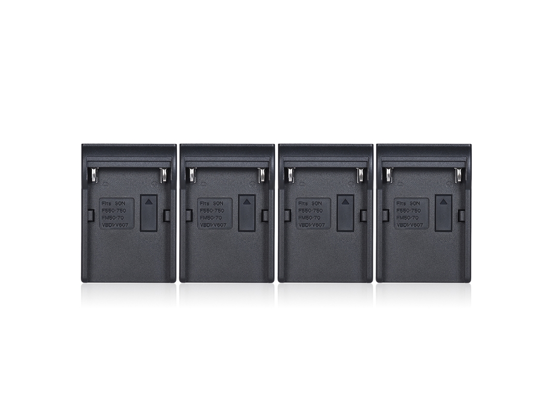 2026 cargador de Baterías de 4 Canales para Sony F970 F550 F950, A7iii A7siii, Cámara Y Videocámara