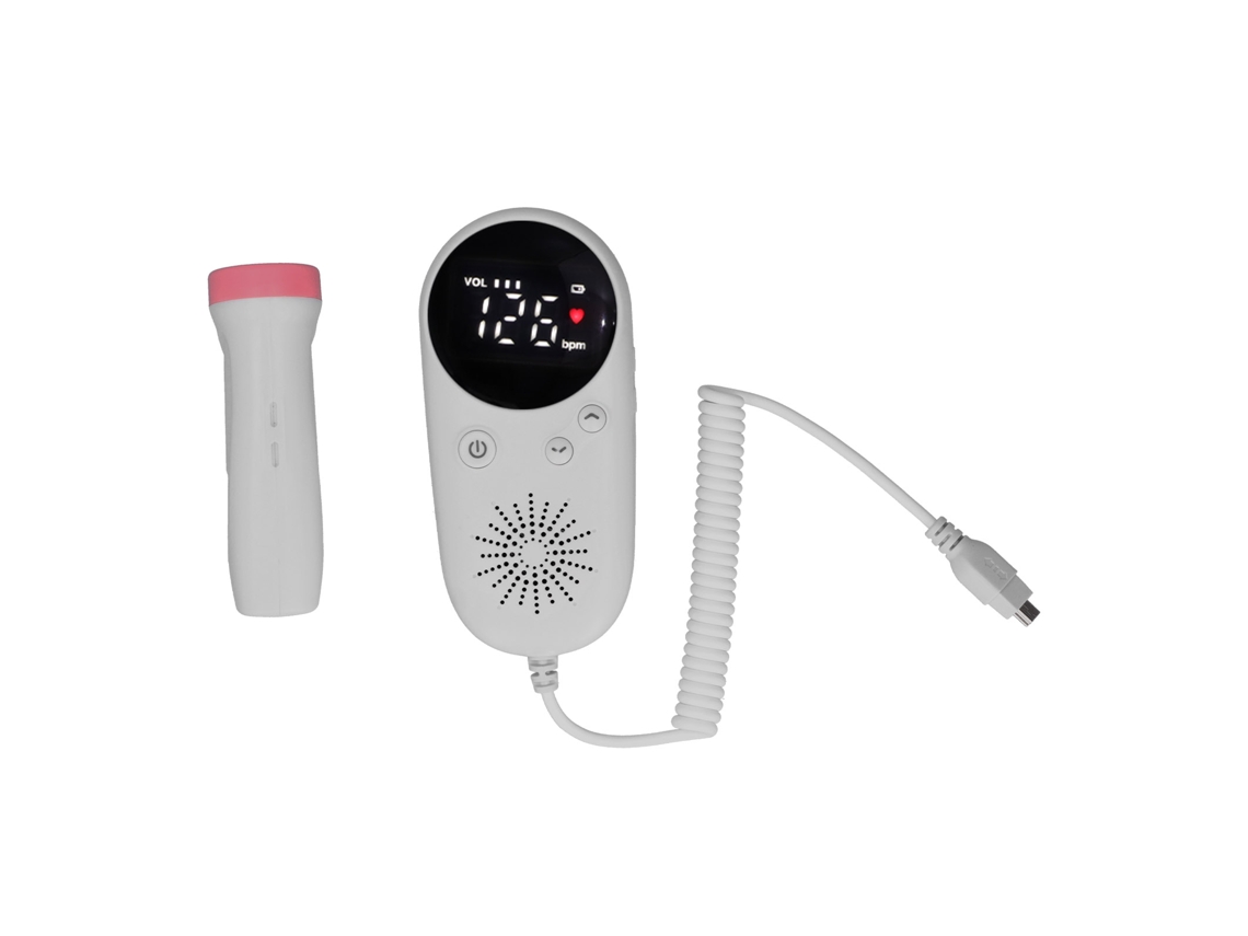 Laxiscreed Monitor De Ritmo Cardíaco Fetal Com Alta Precisão Por Doppler Ultrassônico
