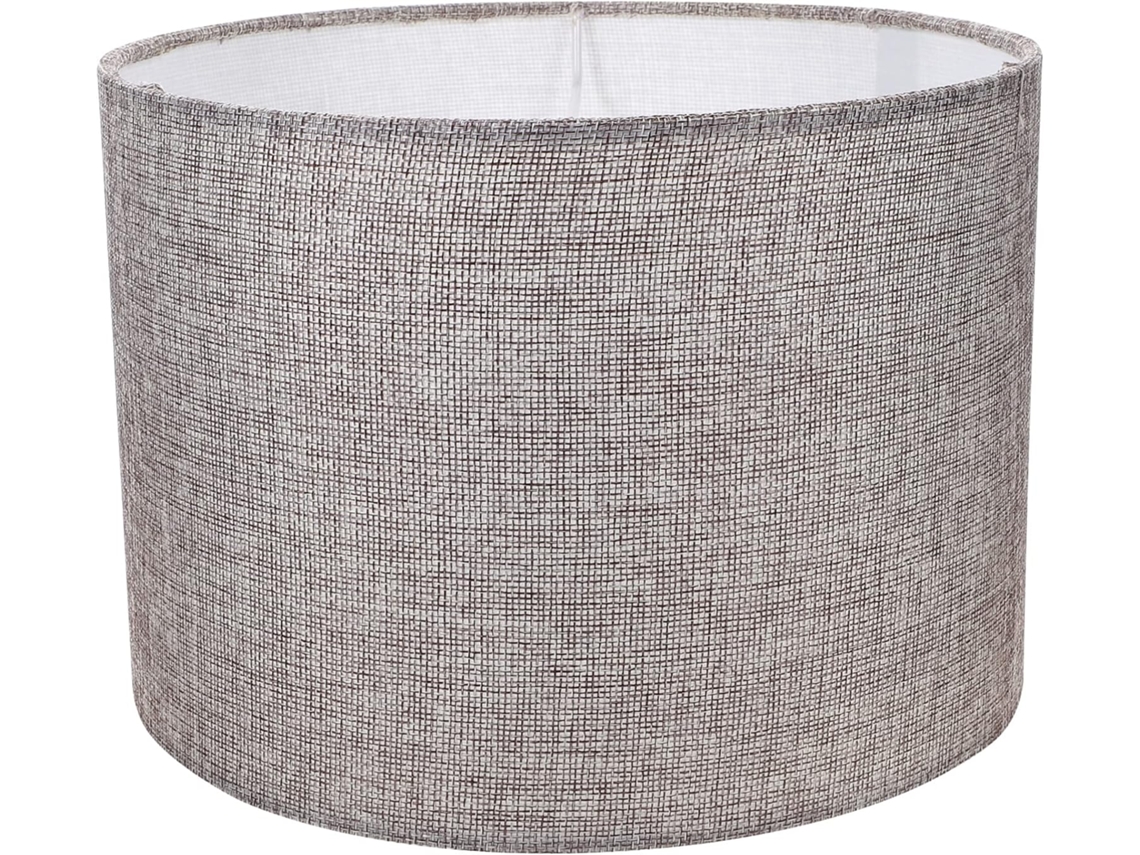 -luminária De Mesa Cilíndrica Com Tecido Para Iluminação Natural, Design Moderno, Para Substituição De Luminárias.