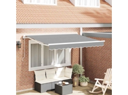 Vidaxl Estrutura De Toldo Branco 3,5 X 2 M Metal