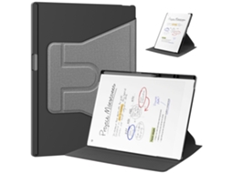 Capa Panoona Para Remarkable Paper Pro 11.8 Polegadas 2020, Com Porta-canetas, Pele Leve, Suporte Giratório De 360° Cinza