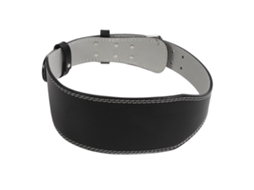 Cinto De Levantamento De Pesas Em Couro Pu Com Suporte Lombar Apoio Para Musculação Powerlifting Treino De Força M 120cm