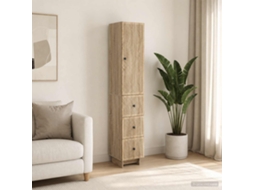 Vidaxl Conjunto De Gabinete 2 Pcs 33 X 34,5 X 90 Cm