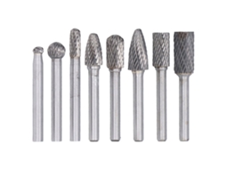 8 Piezas/conjunto De Brocas Rotativas De Corte Doble Yg8 Aleación Para Herramientas De Esmeril De Matrices Em Engenharia