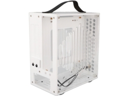 Gabinete Mini Itx para Pc, Gabinete de Computador em Acrílico Transparente com Alça, da Flux SFUSHOS