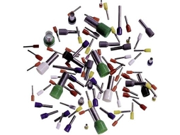 Ponteira de fio Lappkabel 10 mm² 12 mm parcialmente isolada marfim 61721960 100 unidades (61721960)