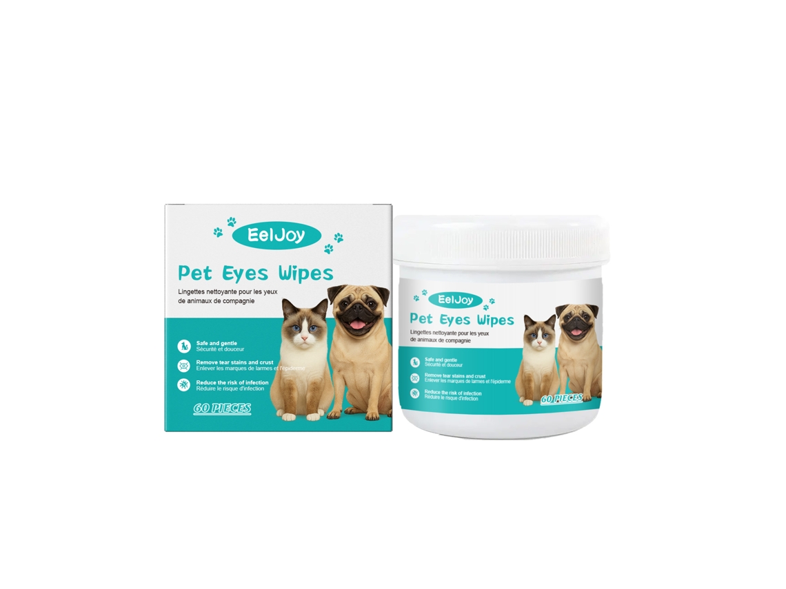 Toalhas Para Limpeza De Orelhas E Olhos De Pets