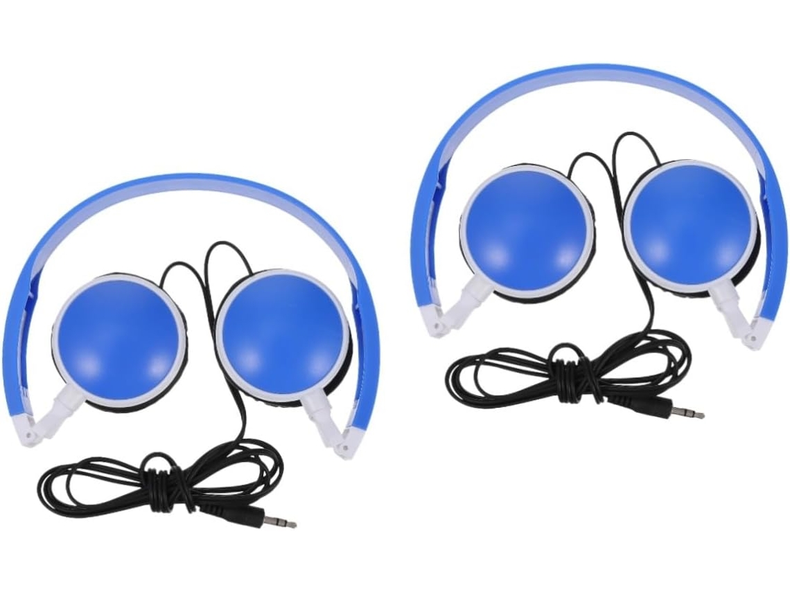 Conjunto De 2 Fones Ouvido Estéreo Dobráveis ​​para Meninos E Meninas, Ideais Para Estudantes, Com Design Leve E
